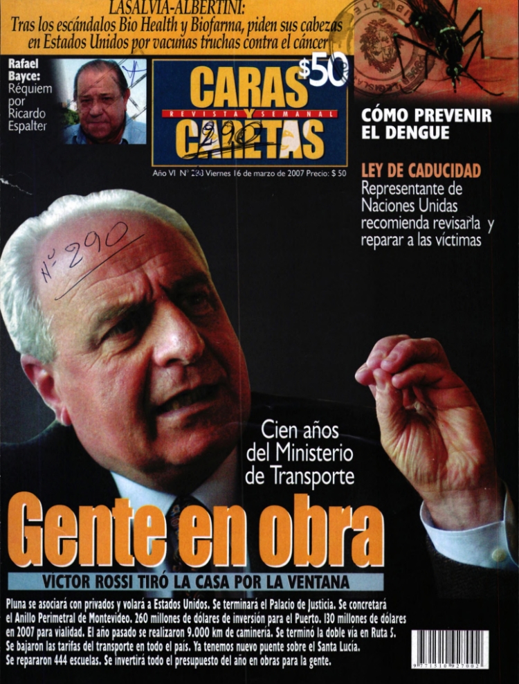 CARAS Y CARETAS del 16/03/2007